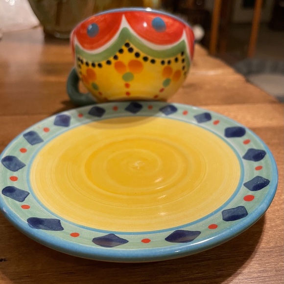 Festin Coquin Creations teacup and saucer - Picture 3 of 5